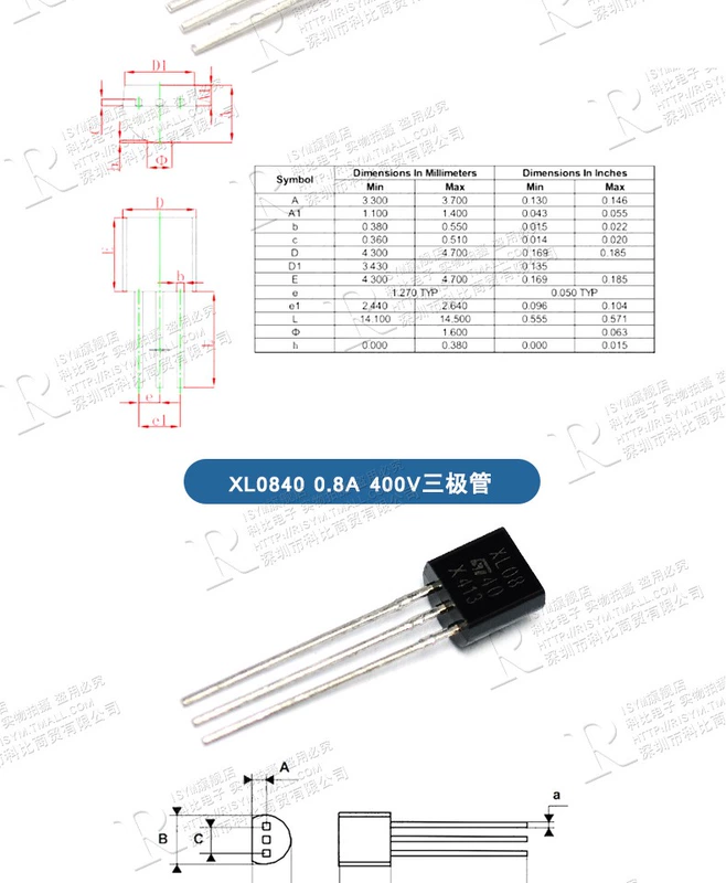 Transistor S8550 SS8050 9013 9014 tl431 ba cấp 78l05 bản vá bóng bán dẫn điện pnp