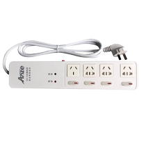 Anze AN-15 red and black power isolation filter socket confidential anti-information leakage plug strip 10A 16A optional