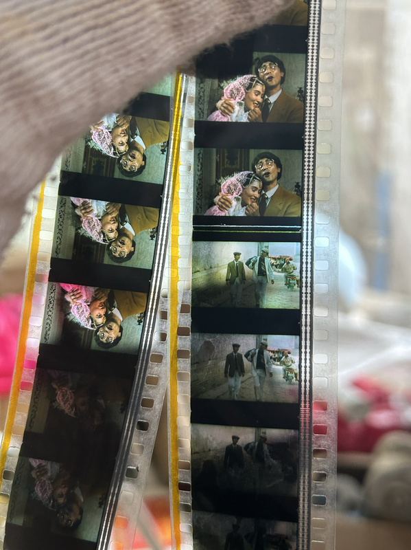 35mm Film Strips, 35mm Film Copies with Good Color, Real Film for Testing, Full Roll Projection Film, Non-Simulated Props, Decorative Industrial Style, Creative Handmade Film Production