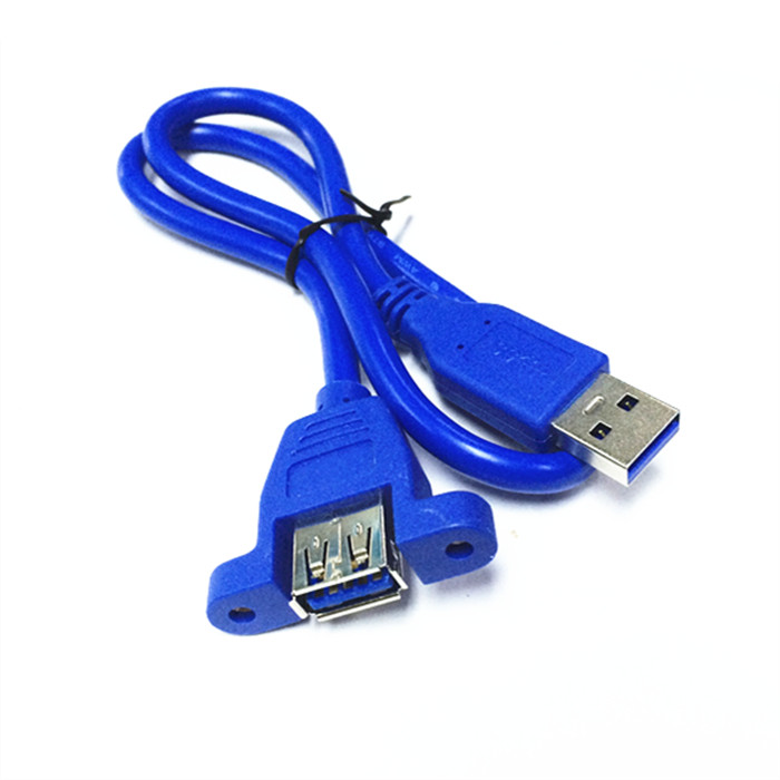 Đã sửa lỗi cáp mở rộng USB3.0 Nam sang nữ Máy tính U card mạng ổ cứng chuột cáp dữ liệu mở rộng - USB Aaccessories đèn led usb siêu sáng