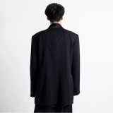 Оригинальный дизайнерский шелковый шерстяной галстук для отдыха, японская куртка, простой и элегантный дизайн