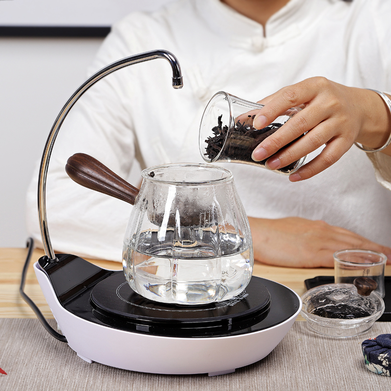 The Heat - resistant glass tea kettle boil tea machine electricity TaoLu whole household kung fu black tea pu - erh tea with water