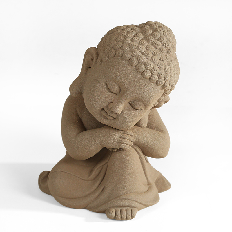 Contracted and I household adornment coarse pottery Buddha furnishing articles the opened a housewarming gift lucky living room and a study arts and crafts