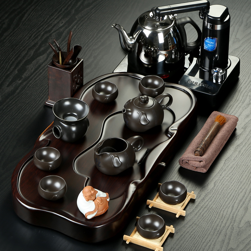 Friend is ceramic tea set brother your up up of a complete set of kung fu tea set the whole piece of ebony tea tray tea table