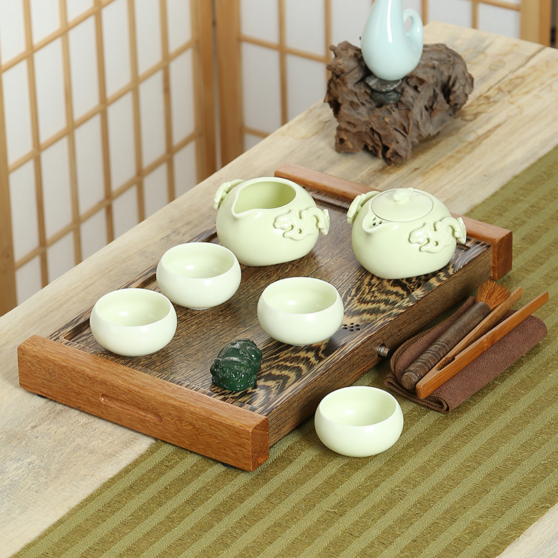 Friend is the whole piece of chicken wings wood tea tray was kung fu tea tea set suits for your up ceramics dry tea tea