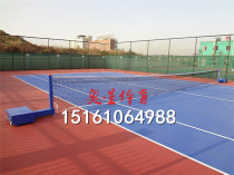 Mobile competition type tennis column high-end mobile tennis frame base plus large cast iron base