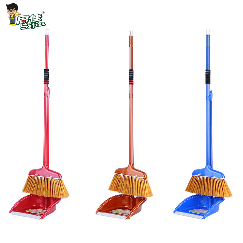 Plant direct sales thickened and durable sweep the dustpan suit upscale sweep to combine the large soft hair dustpan suit