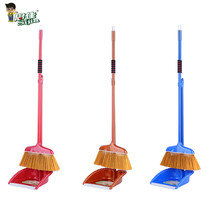 Factory direct thickened durable broom dustpan set High-grade broom combination large soft hair bucket set