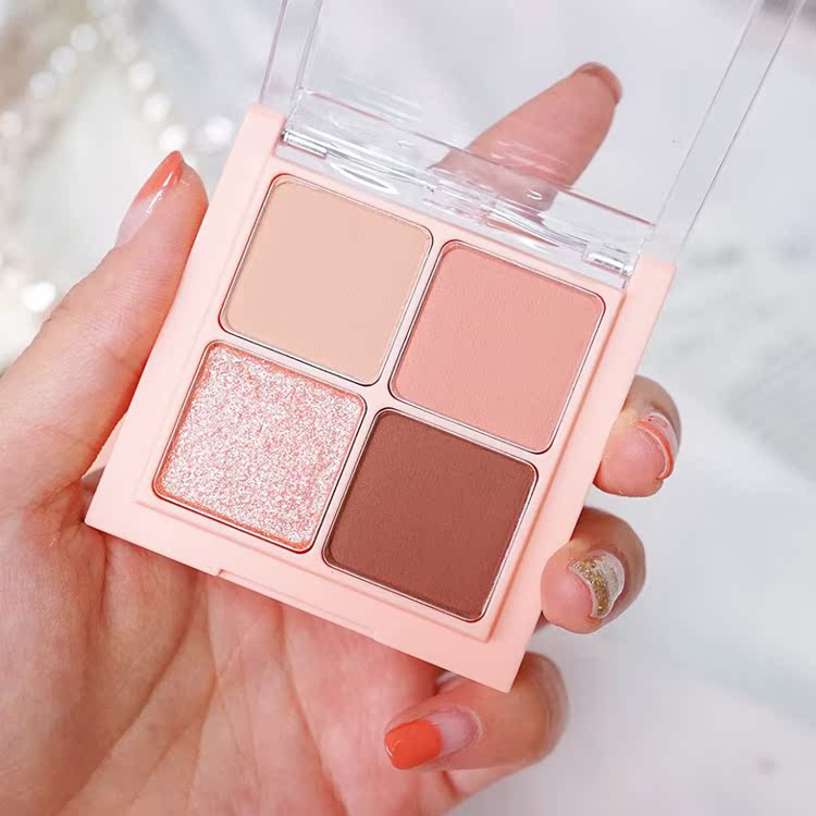 Hàn Quốc mới ROMAND Bốn màu 4 màu Phấn mắt Đĩa 1 ngày 2 kỷ niệm 4 năm Phiên bản giới hạn Sinh viên hàng ngày - Bóng mắt màu mắt clio