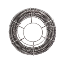 Sewer dredging artifact 16mm encryption spring dredging machine accessories flexible shaft steel wire 16 meters