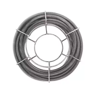 Sewer dredging artifact 16mm encrypted spring dredging device accessory flexible shaft steel wire 16 meters