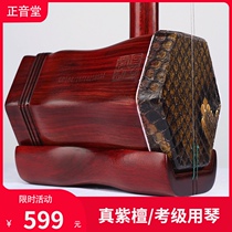 Zhengyintang Erhu Musical instrument Rosewood Erhu Adult Suzhou children professional playing leaflet Rosewood Erhu Beginner