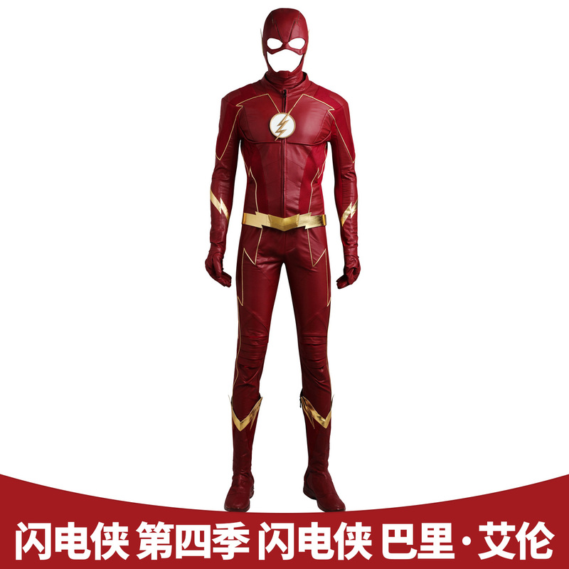 Manle Flash Season 4 Cosplay Flash Barry Allen Dc Costume 3951