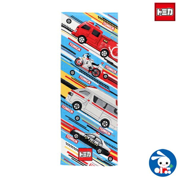 Japan Tomica children bath towel fire truck police car ambulance motorcycle car cotton sports towel