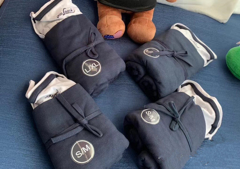 German Lufthansa First Class Men's German Luxury Brand Van Pajamas Single Top Underwear German Lufthansa First Class Men's German Luxury Brand Van Pajamas Single Top Underwear