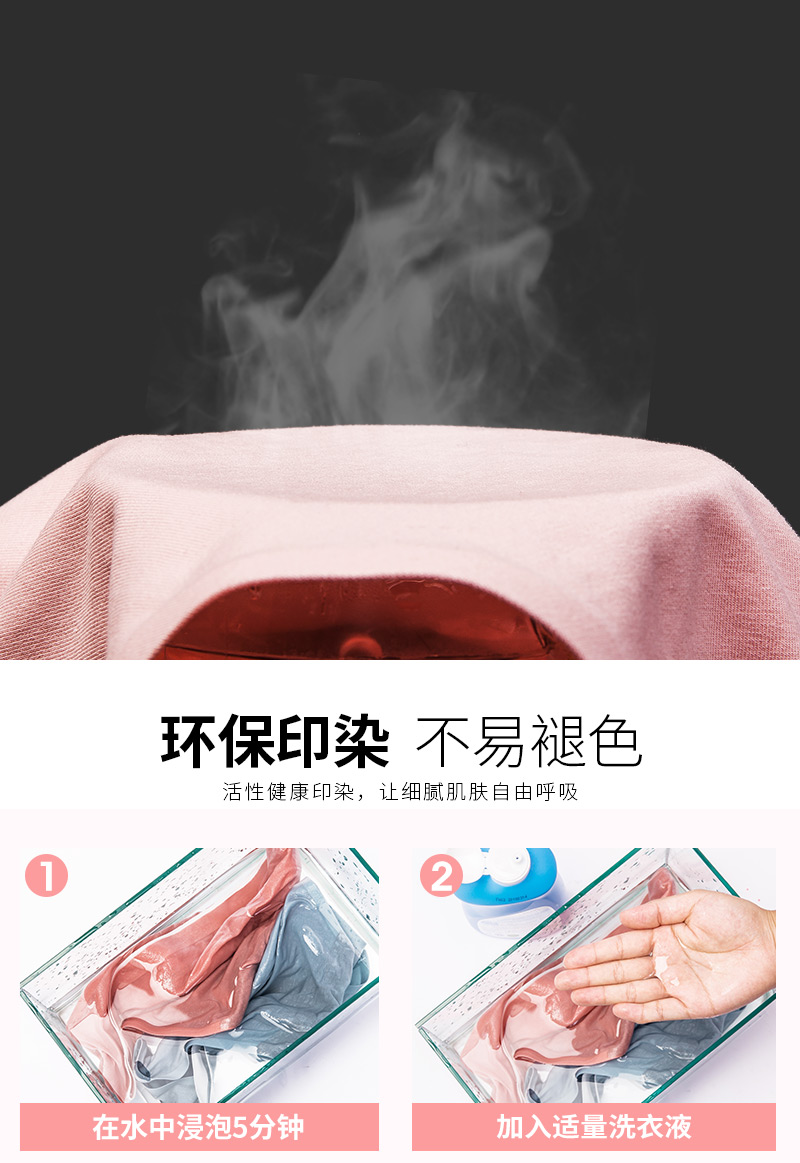 Quần lót nam tính chống vi khuẩn liền mạch nữ 100% cotton cô gái sinh viên thoáng khí vòng eo tam giác RL quần lót nâng mông