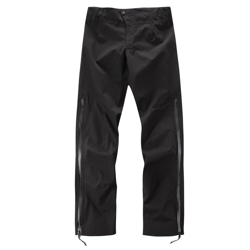Niaojia Same Style Unisex Outdoor Softshell Pants, Three-Layer Taped Seams, Windproof and Waterproof, Casual Sports Pants with Side Half-Zip