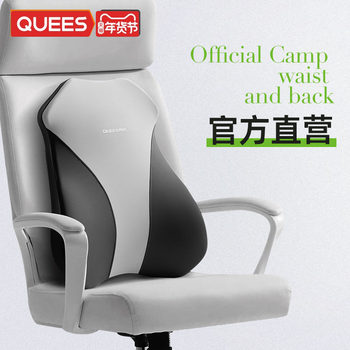 Joe's Office Lumbar Support Cushion for Long Sitting, Backrest Pad, Car Seat Cushion, Lumbar Pillow, Backrest Cushion for Car Use
