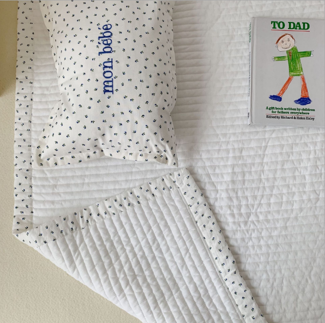 ins Korean broken flower 100 woven pure cotton baby bed pure cotton soft and comfortable mattress mattress children's quilted sheets