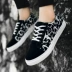 Xuân 2018 phiên bản mới của Hàn Quốc xu hướng giày nam đế bệt hoang dã giày thể thao adidas nam Giày thấp