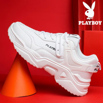 Playboy Mens Shoes 2021 New Autumn Elevated Tourist Shoes Looker Sports Daddy Shoes Men