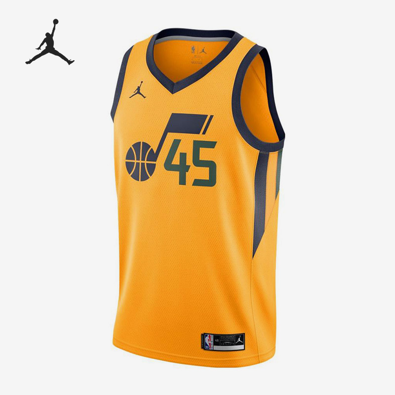 Nike Official Authentic Mitchell Jazz Team No. 45 Men's Basketball Jersey Cv9496-719 Nike Official Authentic Mitchell Jazz Team No. 45 Men's Basketball Jersey Cv9496-719