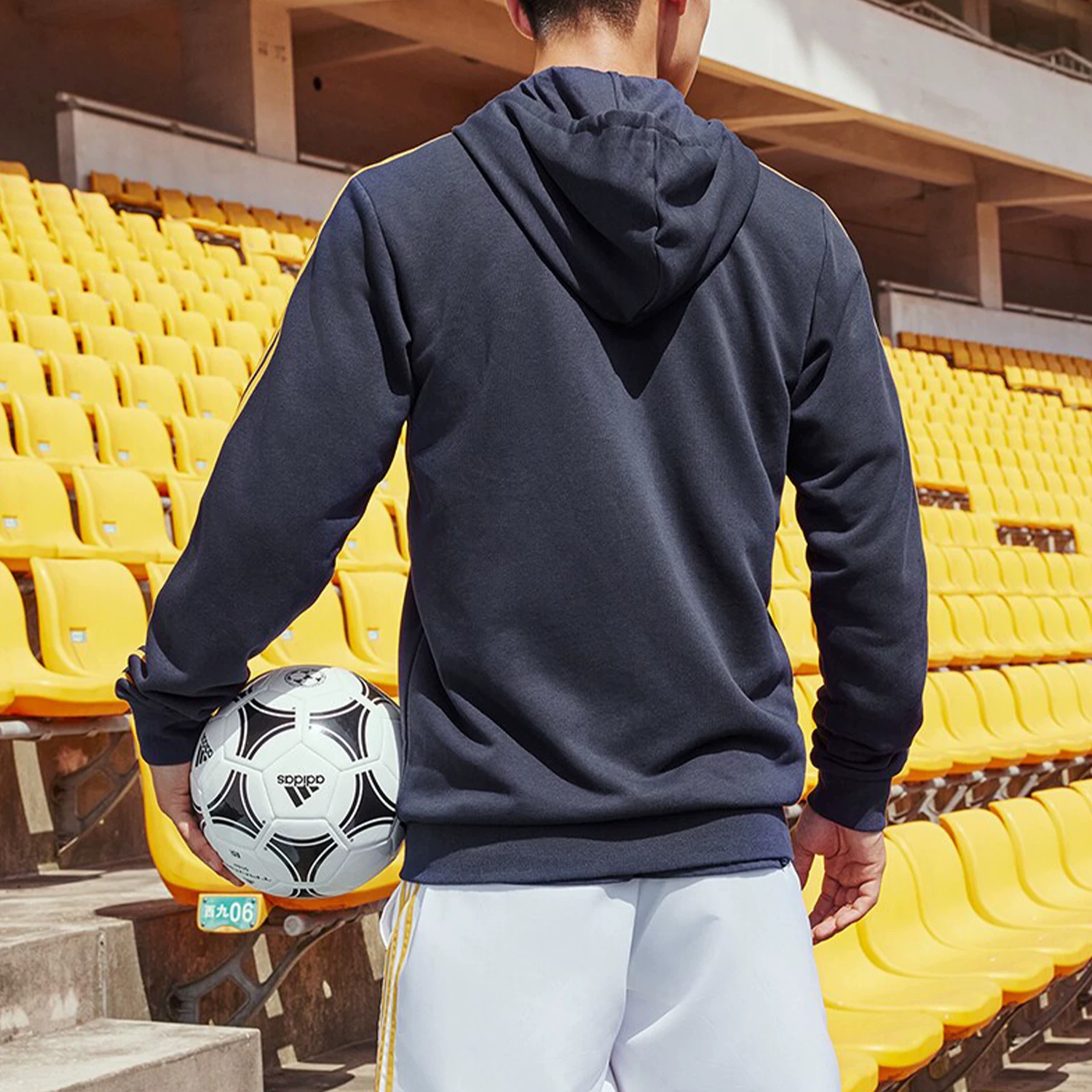 Adidas/Authentic новая мужская Real Madrid футбольная кофта с капюшоном HY0619
