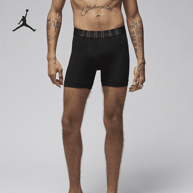 Nike/Nike Genuine Jordan Flight Men's Boxer Briefs Three-Pack Hf1883-010