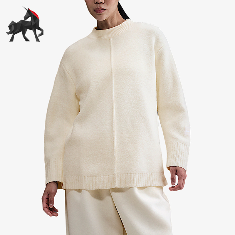 Nike/Nike Genuine 2025 Winter Women's Sports Knitted Warm Simple Sweater Hv2081-110