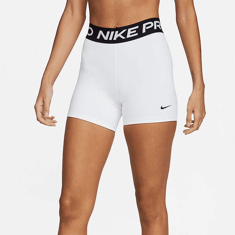 Nike/Nike Genuine Pro 365 Women's Breathable High-Waisted Slim-Fit Classic Letter Shorts Cz9831-101 Nike/Nike Genuine Pro 365 Women's Breathable High-Waisted Slim-Fit Classic Letter Shorts Cz9831-101