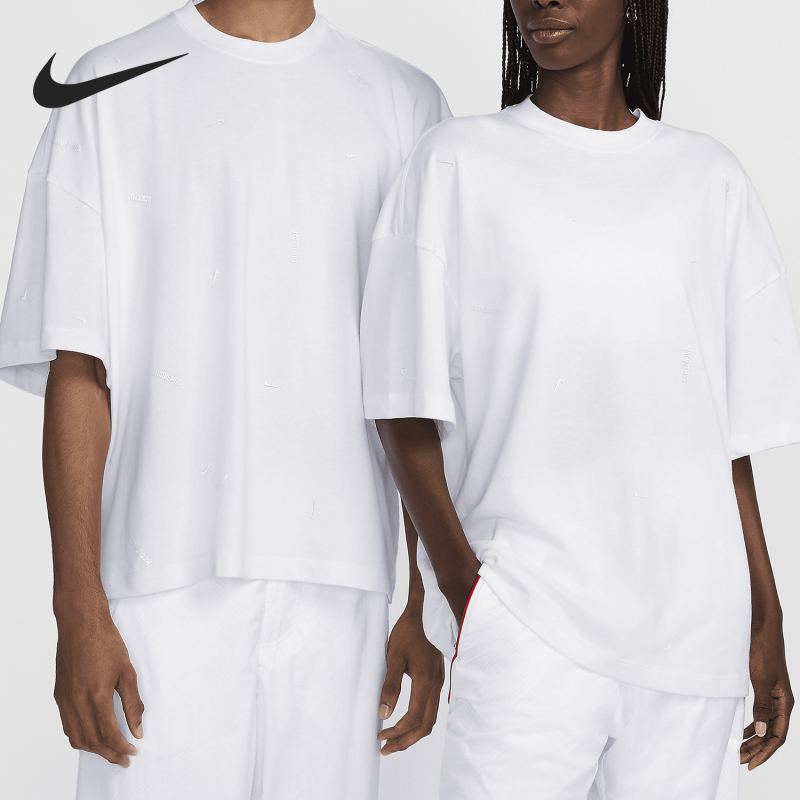 Nike Official Authentic X Jacquemus Unisex Casual Short-Sleeved T-Shirt Hf7112-100