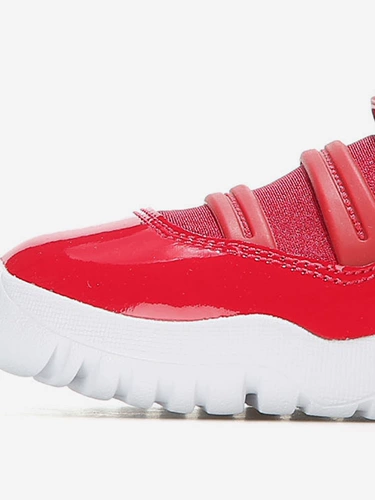 Nike Подлинный Airjordan11 Blue Snake Cracked Medium и крупные детские спортивные баскетбольные туфли BQ7101