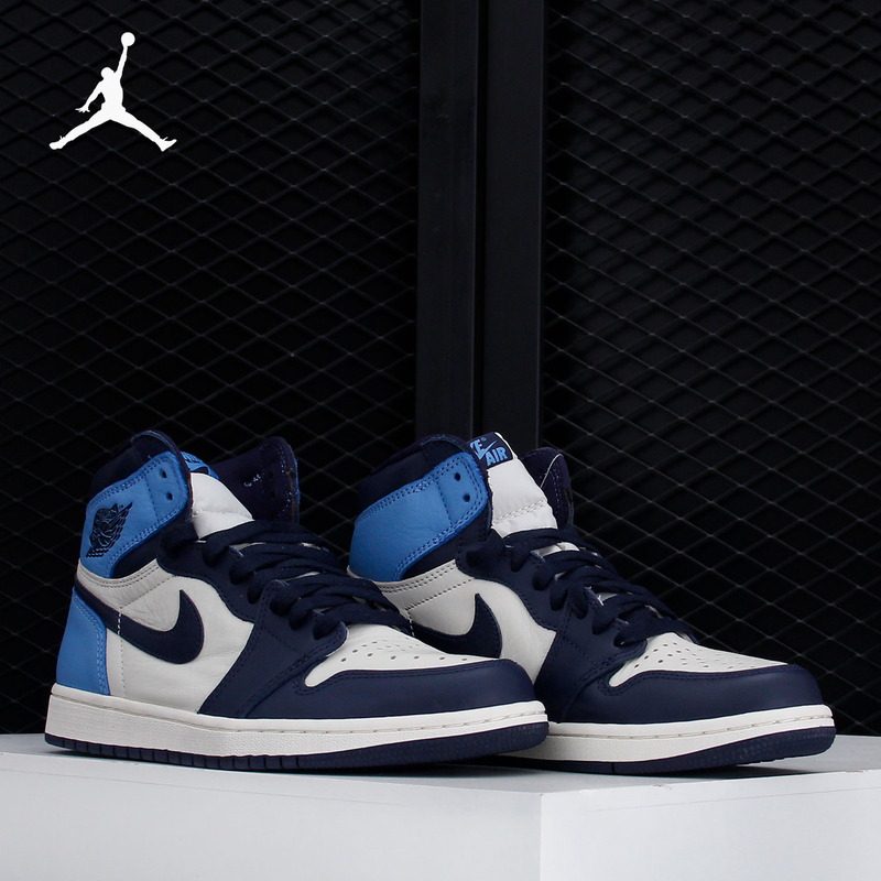Nike Genuine Air Jordan 1 Retro High Og Men's High-Top Sneakers 555088-140 Nike Genuine Air Jordan 1 Retro High Og Men's High-Top Sneakers 555088-140