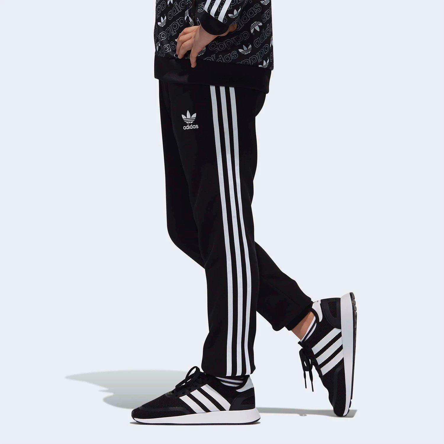 Adidas/Адидас [Официальный SUPERSTAR PANTS] мужская старшая детская повседневная трикотажная длинная брюка DV2879