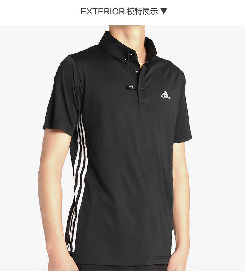 Adidas / Adidas chính hãng 2019 mới dành cho nam áo thể thao thông thường áo thun POLO áo thun BC5631 - Áo polo thể thao áo polo mlb