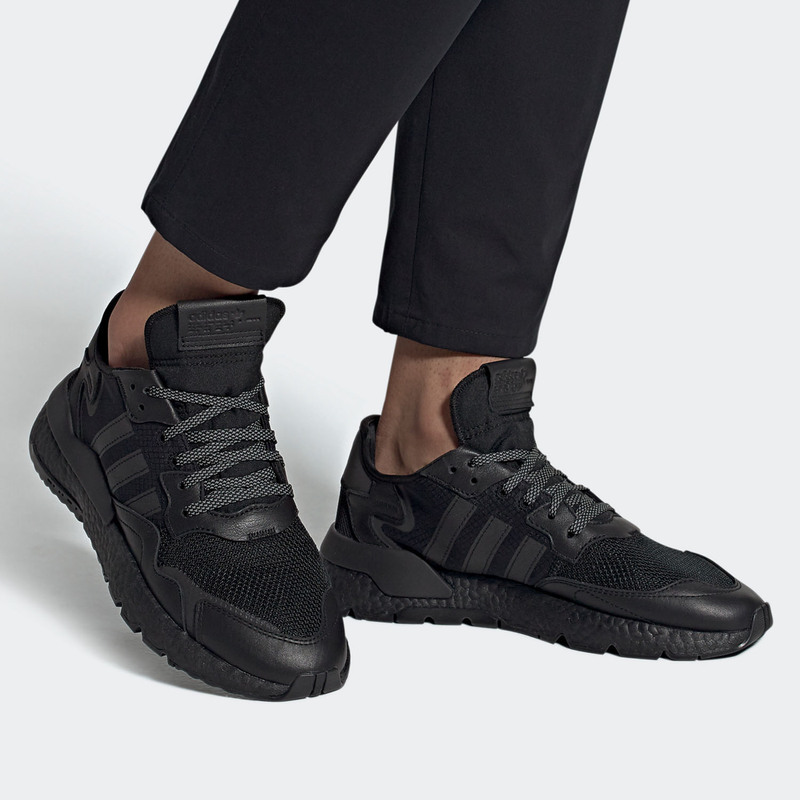 Adidas/Adidas Official Authentic Nite Jogger Men's and Women's Low-Top Casual Shoes Fv1277