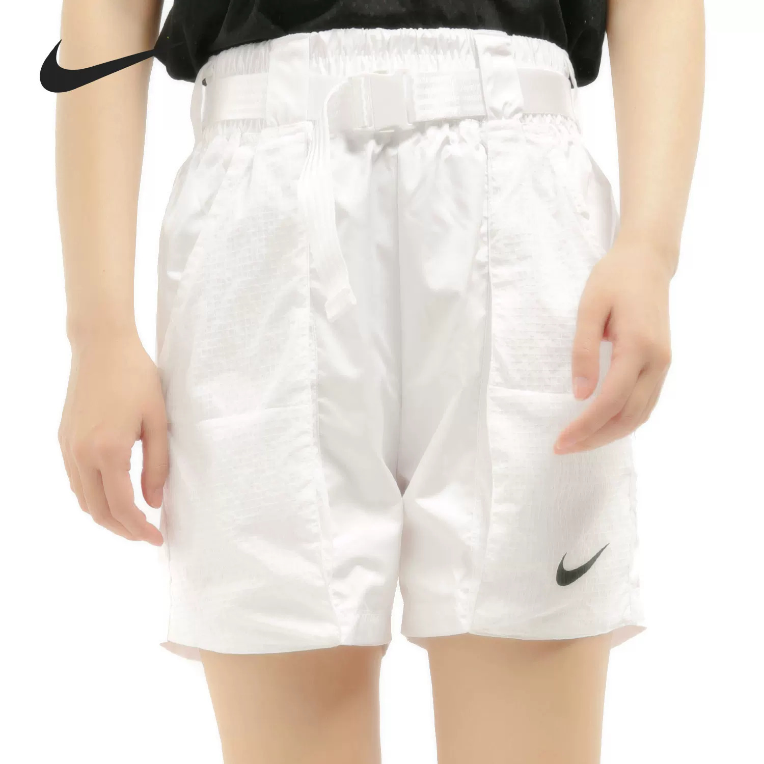 Nike/ Official authentic SWSH SHORT WVN Женские спортивные шорты повседневные и удобные CJ3808