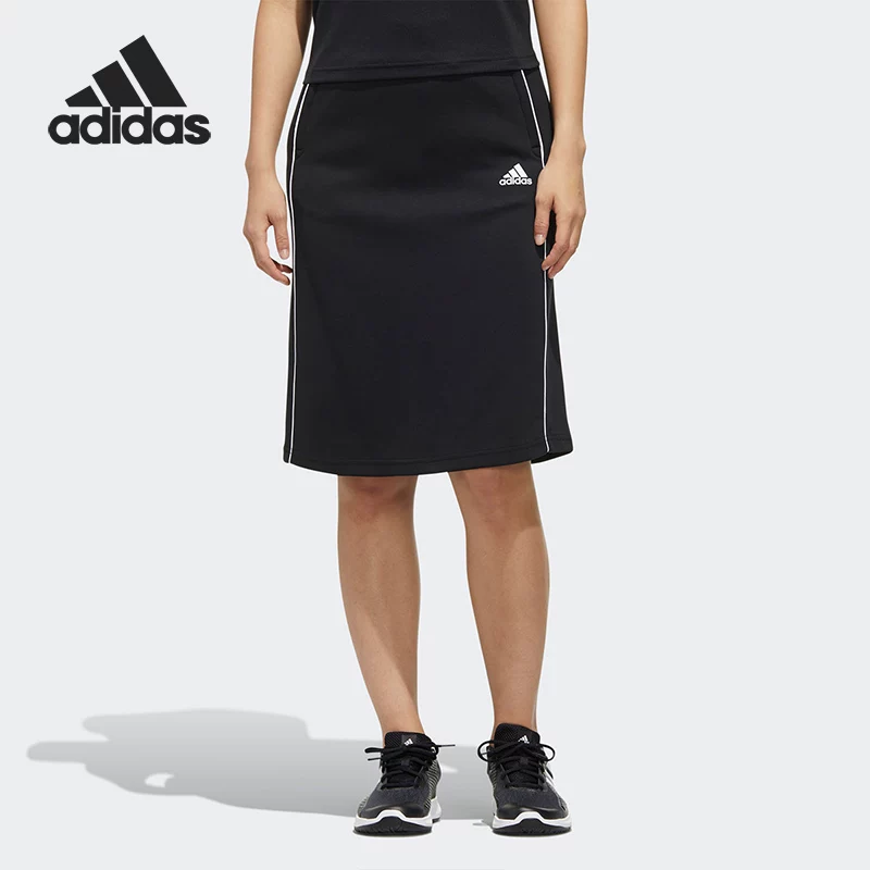 Платье Adidas/Официальное Adidas женская повседневная спортивная юбка Halway FM9254