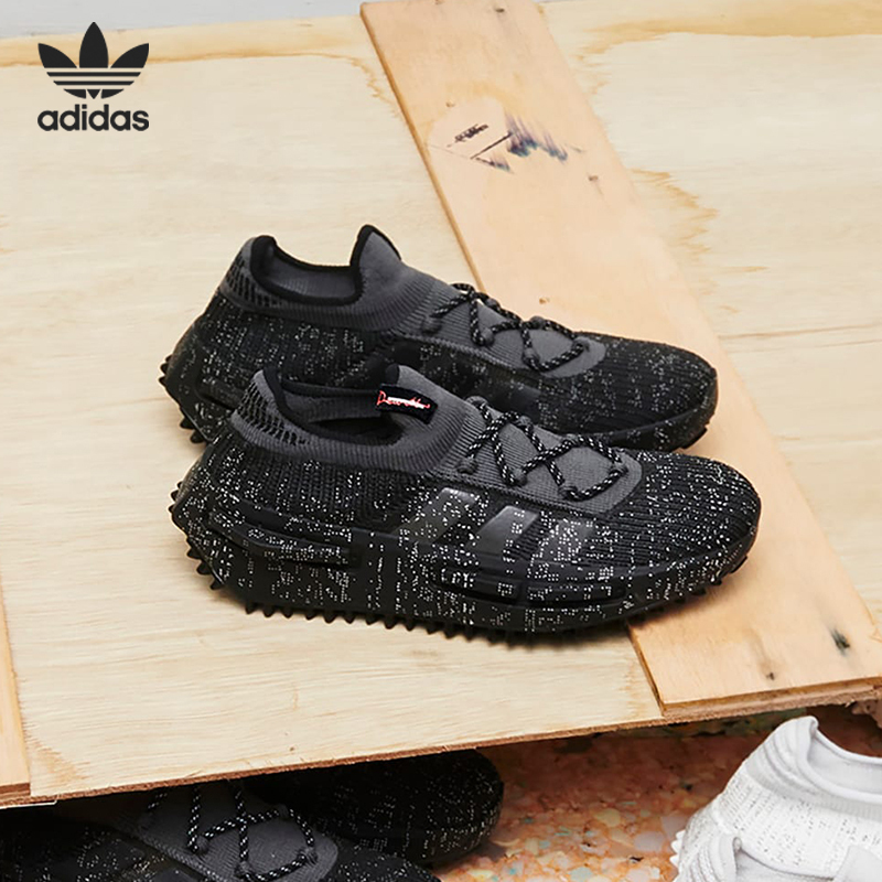 Adidas/Adidas Official Genuine Trefoil Nmd_S1 Men's Comfortable and Wear-Resistant Sports Shoes Ig9675