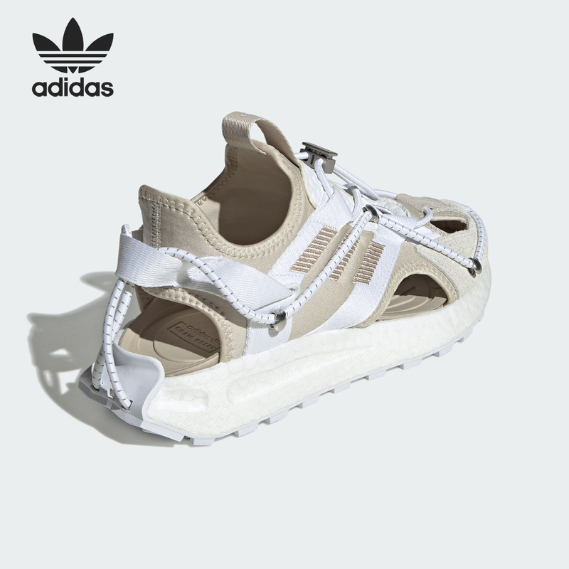 Adidas/Adidas Official Genuine Trefoil Breathable Casual Outdoor Wear-Resistant Sandals for Men and Women If7786