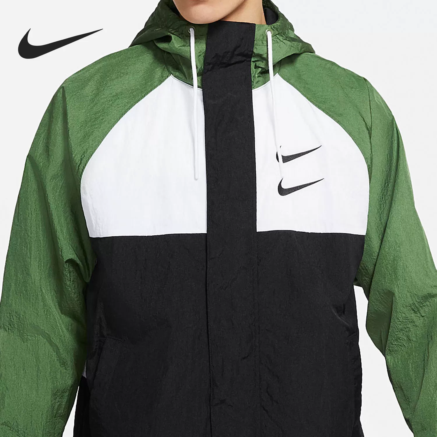 Спортивная куртка Nike/ для отдыха с капюшоном, тренд сезона
