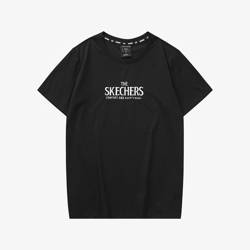 Skechers/Skechers Genuine New Round Neck Casual Women's Running Sports Breathable Short-Sleeved T-Shirt Skechers/Skechers Genuine New Round Neck Casual Women's Running Sports Breathable Short-Sleeved T-Shirt