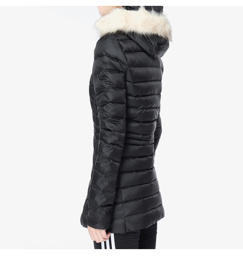 Adidas / Adidas JACKET MID SLIM JACKET Áo khoác thể thao giản dị nữ CE2356 - Thể thao xuống áo khoác áo phao ấm