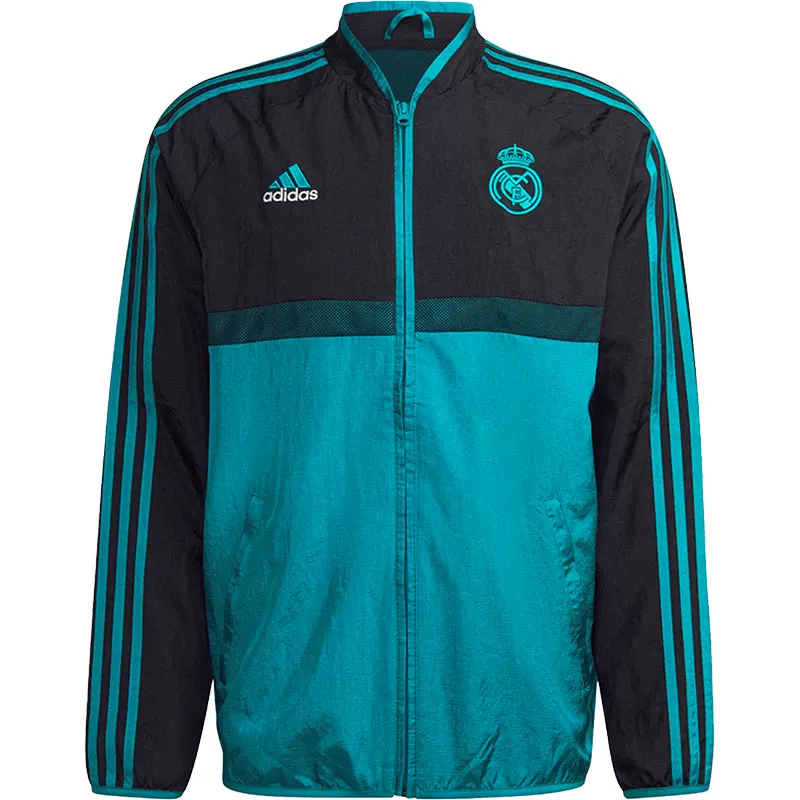 Adidas/Официальная куртка для футбола Real Madrid с воротником Stand GR4251