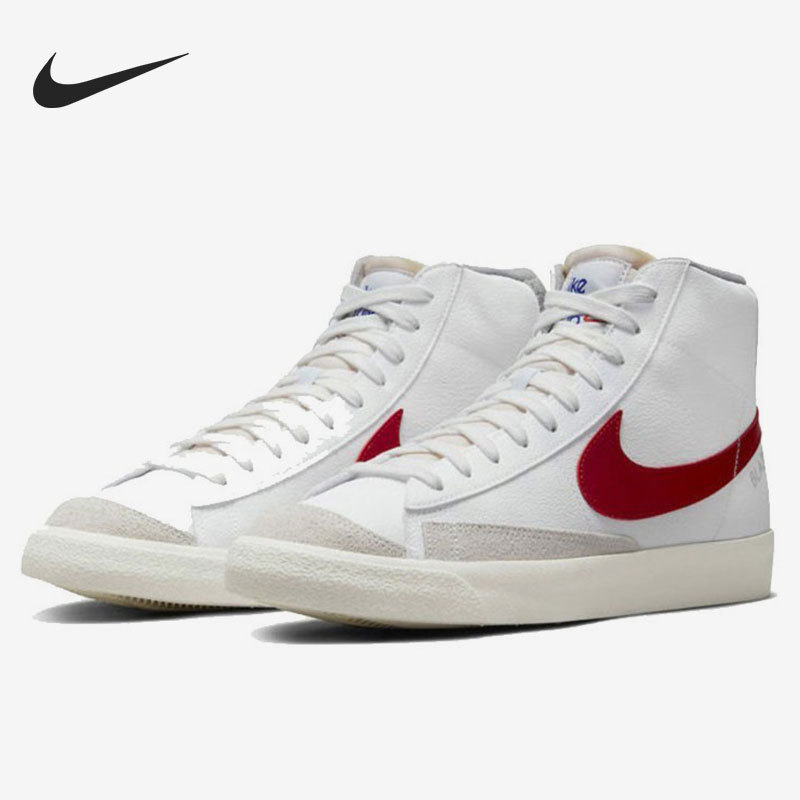Nike/Nike Genuine Blazer Mid'77 Sports High-Top Men's Sneakers Dh7694-100
