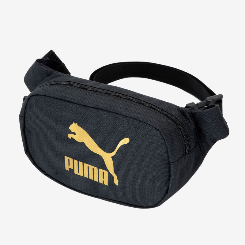 Puma/Puma Genuine New Season Fashion Casual Wear-Resistant Sports Waist Bag for Men and Women 078482-01