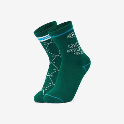 Two pairs of genuine summer new children's mid-calf breathable casual sports socks from Skechers