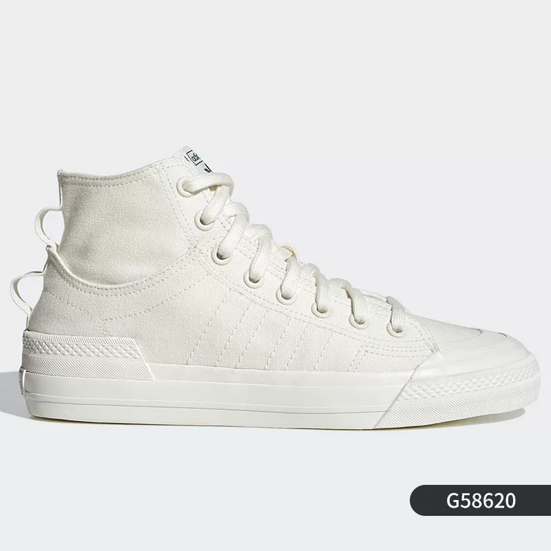 Кроссовки высокие классические повседневные мужские и женские Adidas Authentic clover NIZZA FX8497