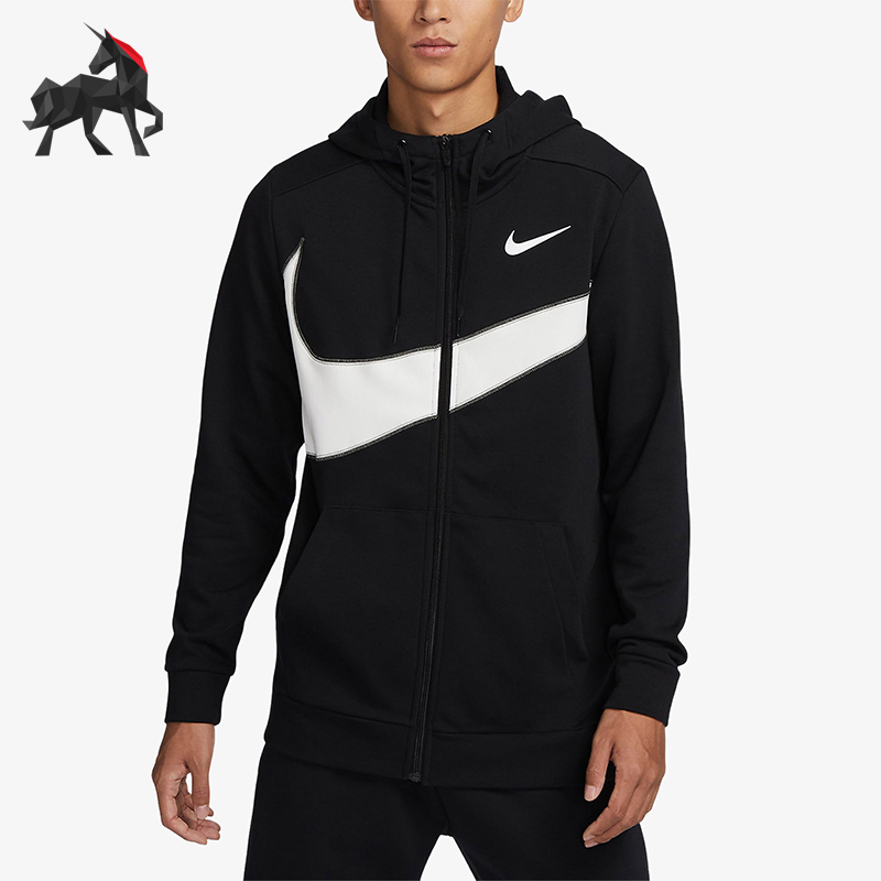 Nike/Nike Genuine Autumn Men's Hooded Knit Large Logo Casual Classic Sports Sweatshirt Fb8576-010 Nike/Nike Genuine Autumn Men's Hooded Knit Large Logo Casual Classic Sports Sweatshirt Fb8576-010