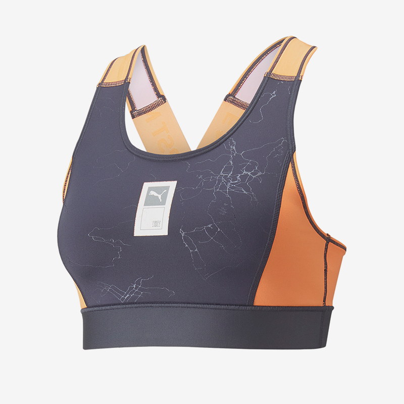 Puma Official Authentic New Seasonal Women's Running Sports Breathable Fitness Training Underwear Bra